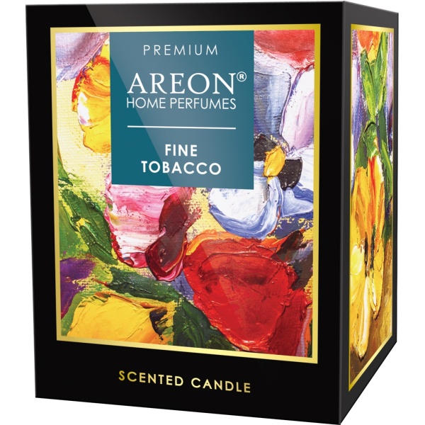 Odorizant Lumanare Areon Premium Scented Candle Fine Tabacco